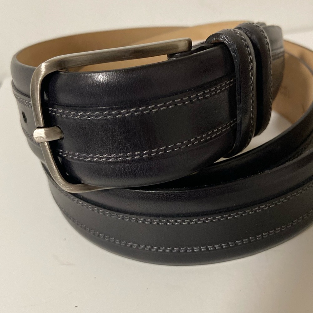 Mezlan men leather belt